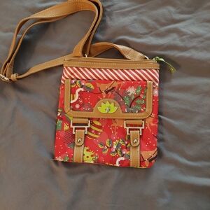 Lily Bloom Juliette Christmas Crossbody Purse